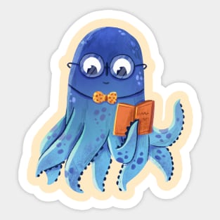 Wise Octopus Sticker